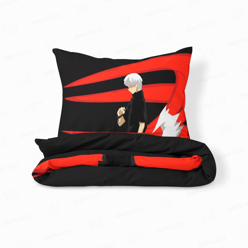 Tokyo Ghoul Kaneki Ken Ghoul Modern Pattern Stitched Comforter Bedding