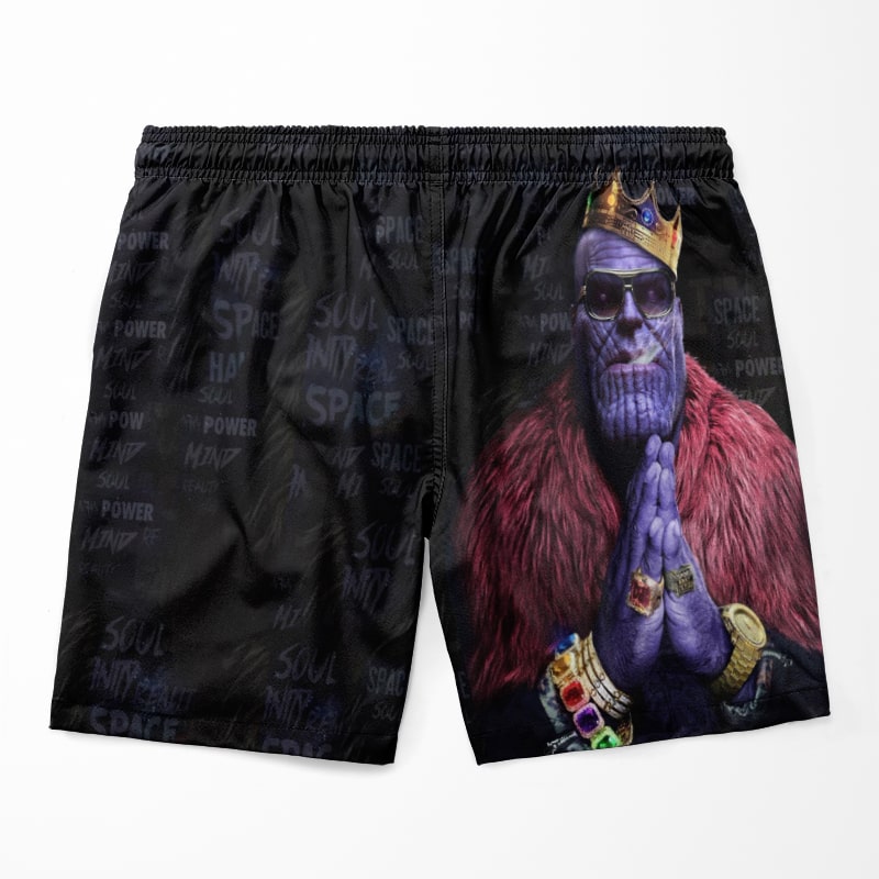 King Thanos Rap Style Hip Hop Shorts Avengers Endgame Shorts