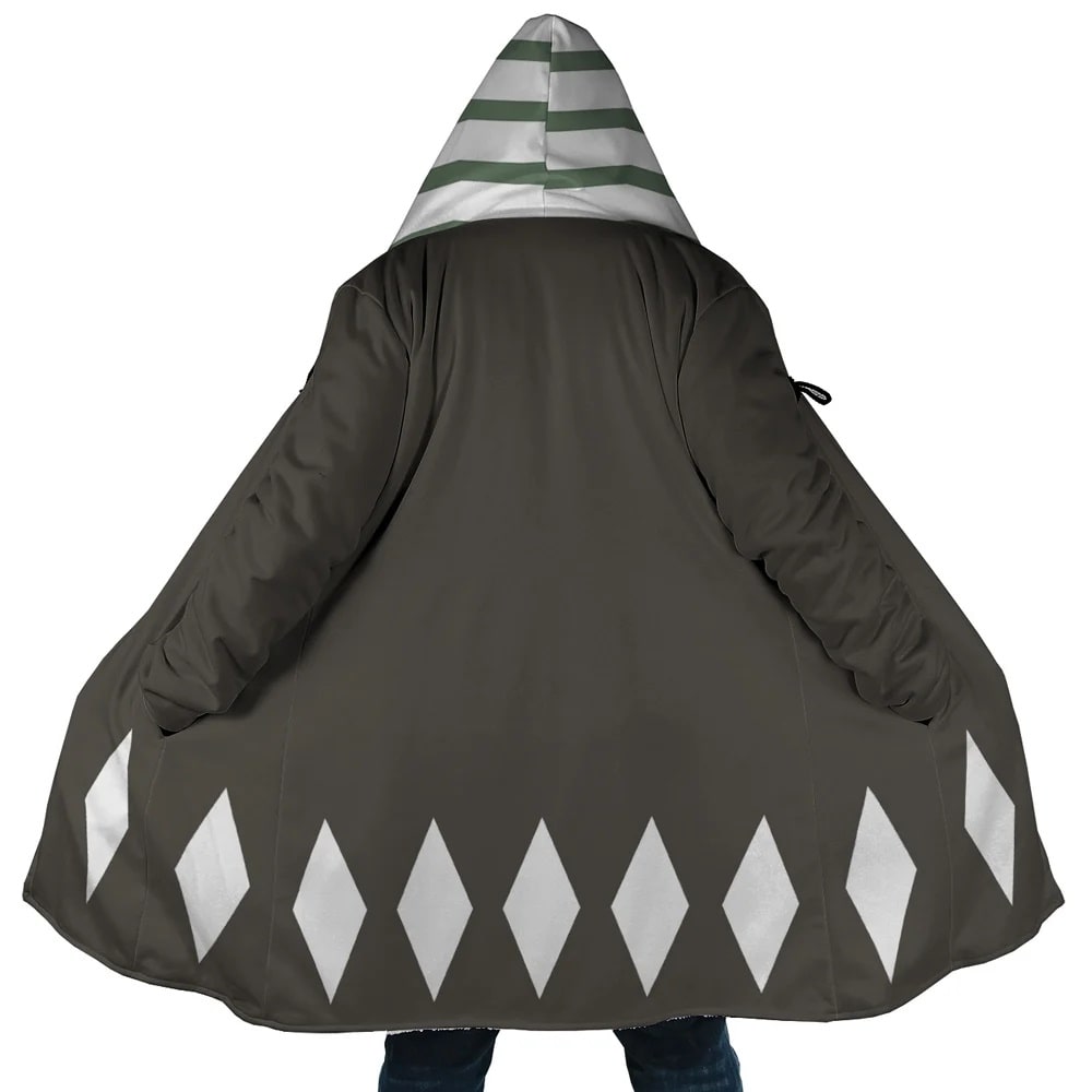 Kisuke Urahara 12th Division Captain Bleach Hooded Cloak Coat