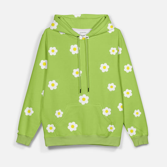 Koby's Floral Print One Piece Pullover Hoodie