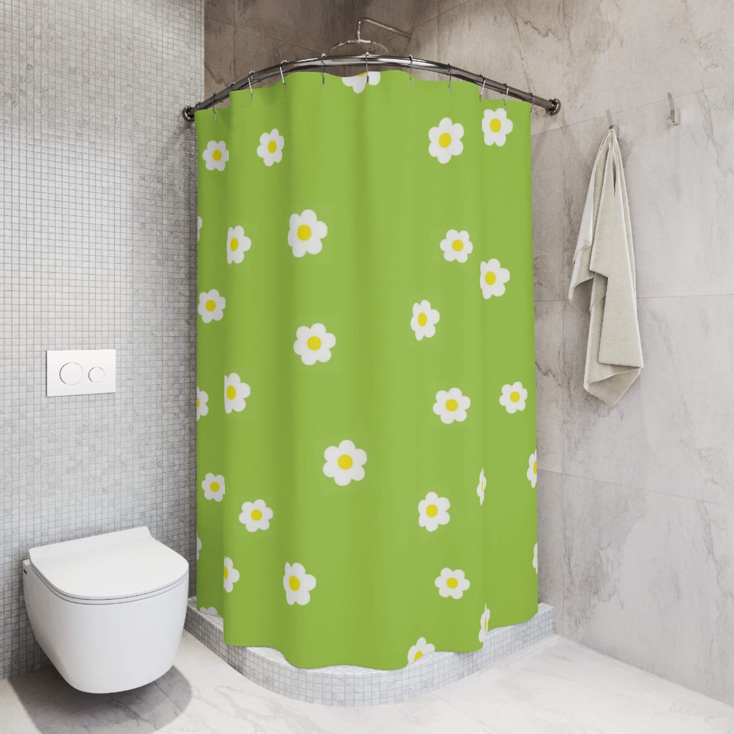 One Piece Cherry Blossom Koby Shower Curtains