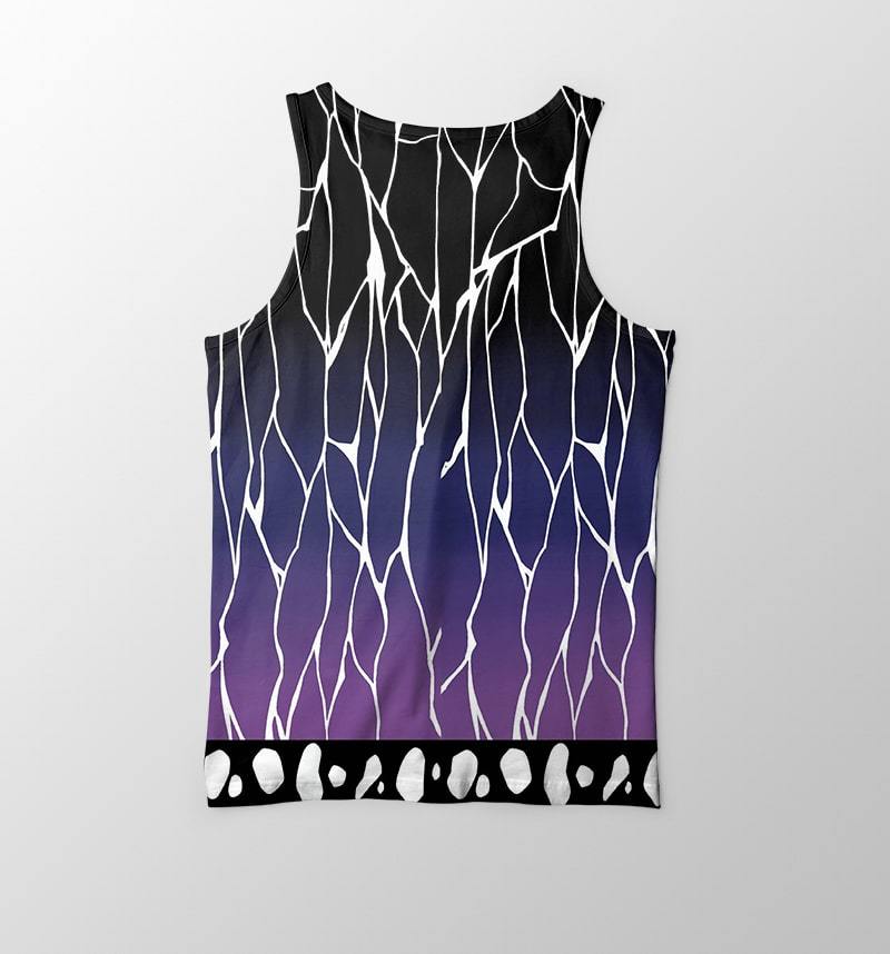 Demon Slayer Kimetsu No Yaiba KochoU Shinobu Hashira Classic Tank Top-Demon Slayer-Demon Slayer,Demon Slayer Kimetsu no Yaiba,Demon Slayer: Kimetsu no Yaiba the Movie: Mugen Train,meta-size-chart-tank-top-size-chart,Tank Tops,Vest