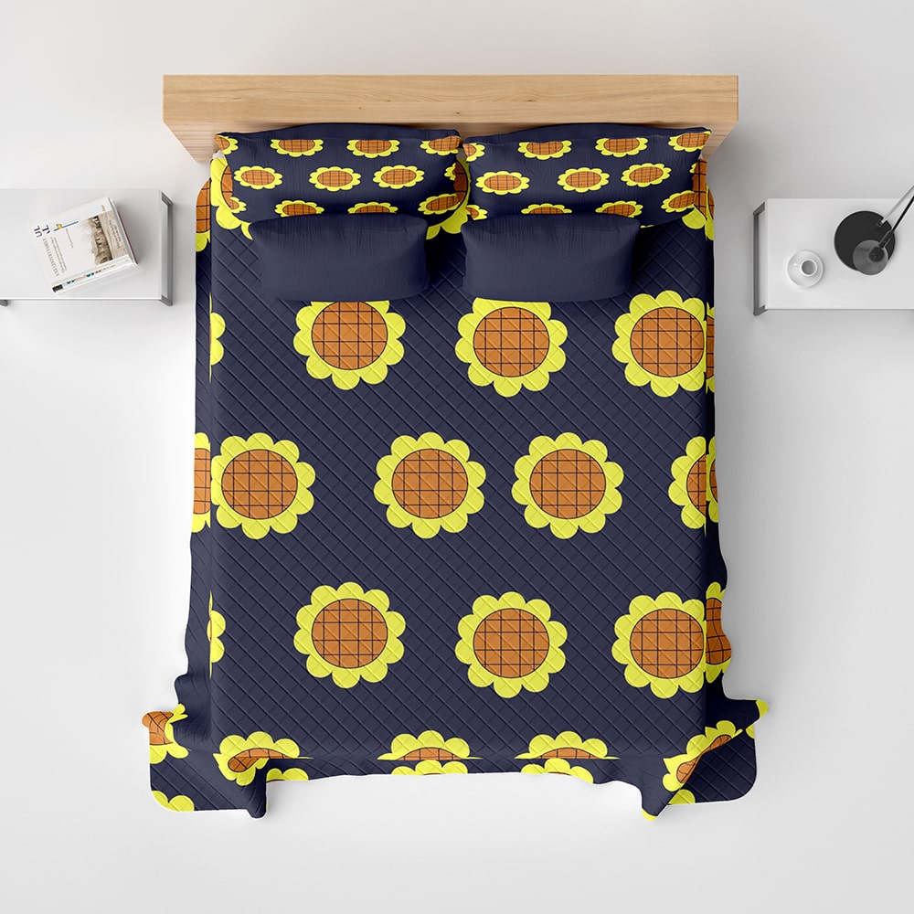 Luffy Dressrosa One Piece Pattern Bedspread Quilt Set