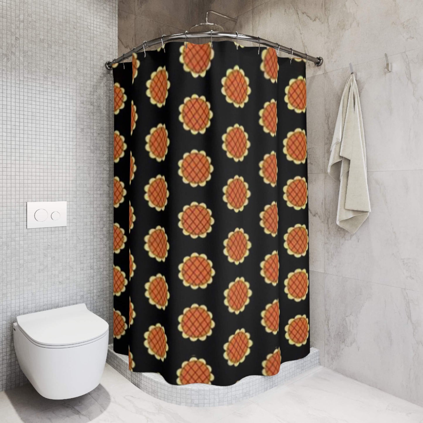 Luffy Dressrosa One Piece Shower Curtains