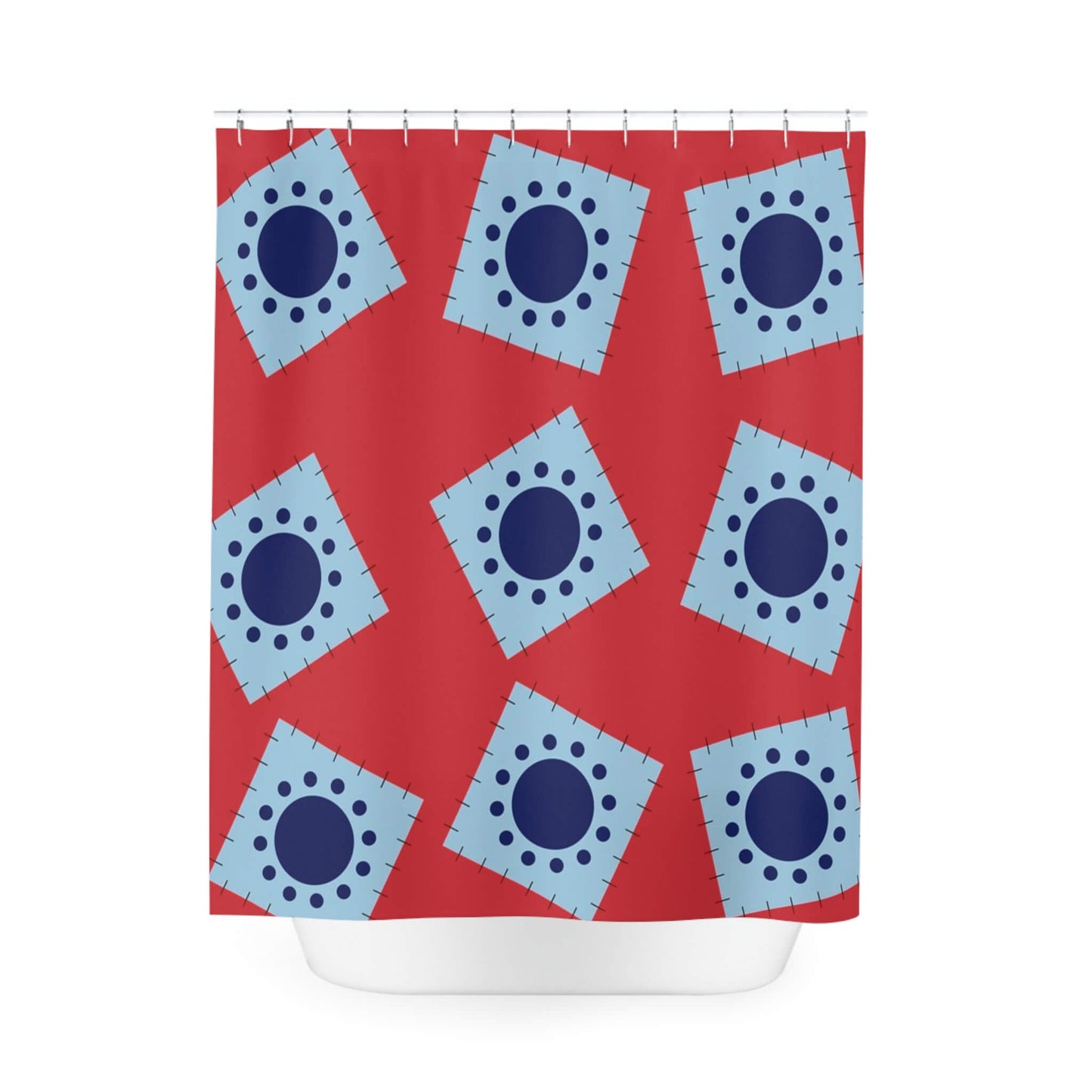 Luffy Wano Country Arc One Piece Shower Curtains