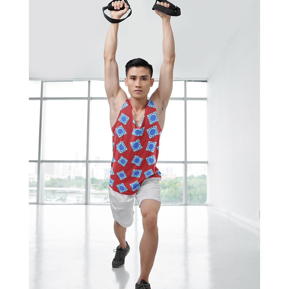 Luffy Wano Country One Piece All Over Tank Top