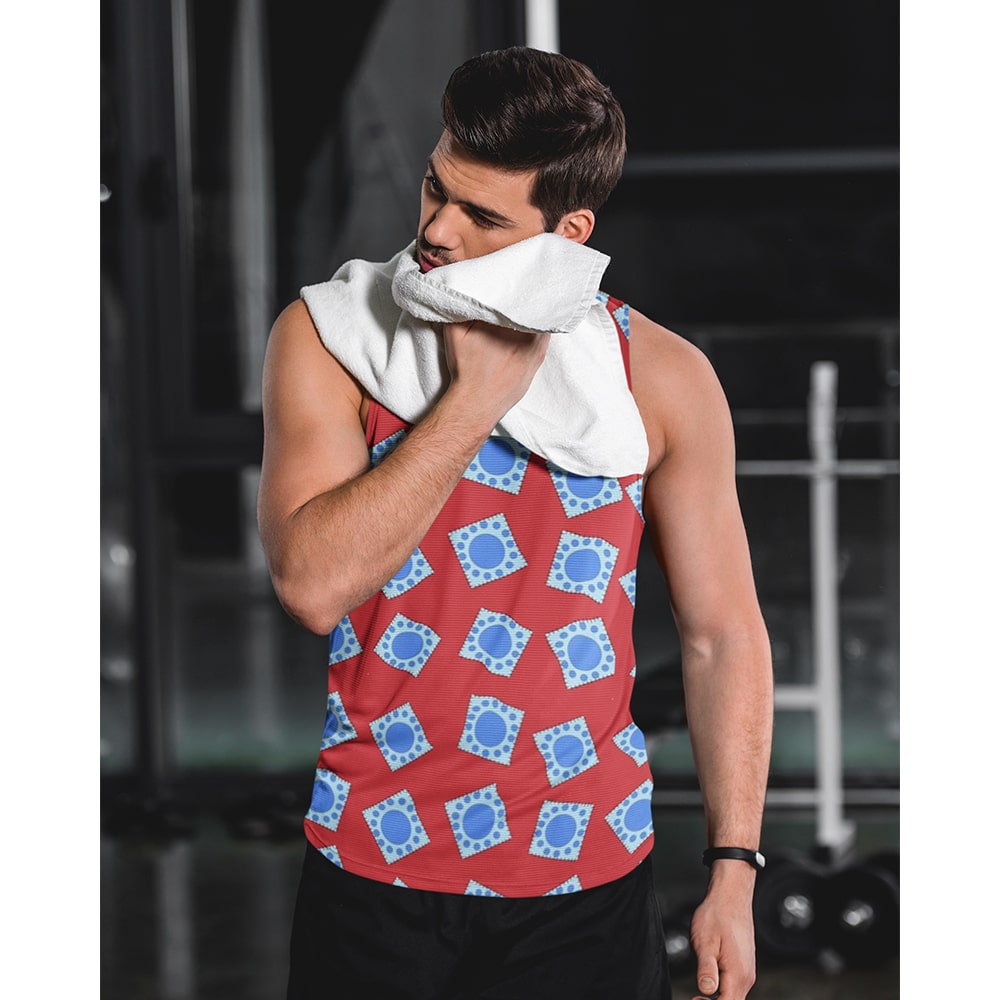 Luffy Wano Country One Piece All Over Tank Top