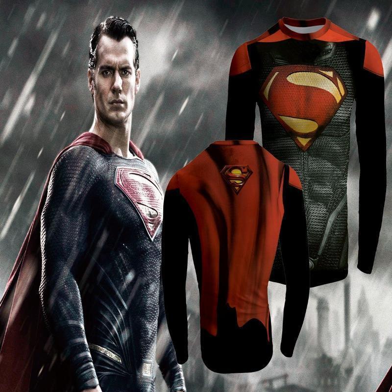 Man Of Steel Body 3D Printed Long Sleeve Shirt - Anime Wise