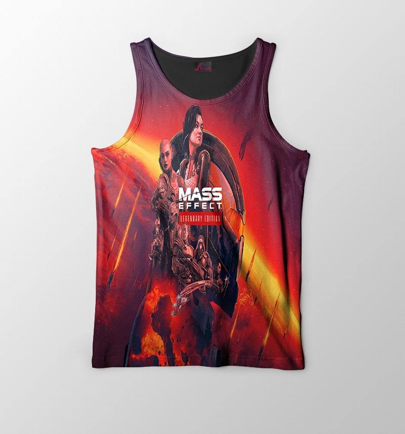 Mass Effect Legendry Edition Casual Gaming Tank Top