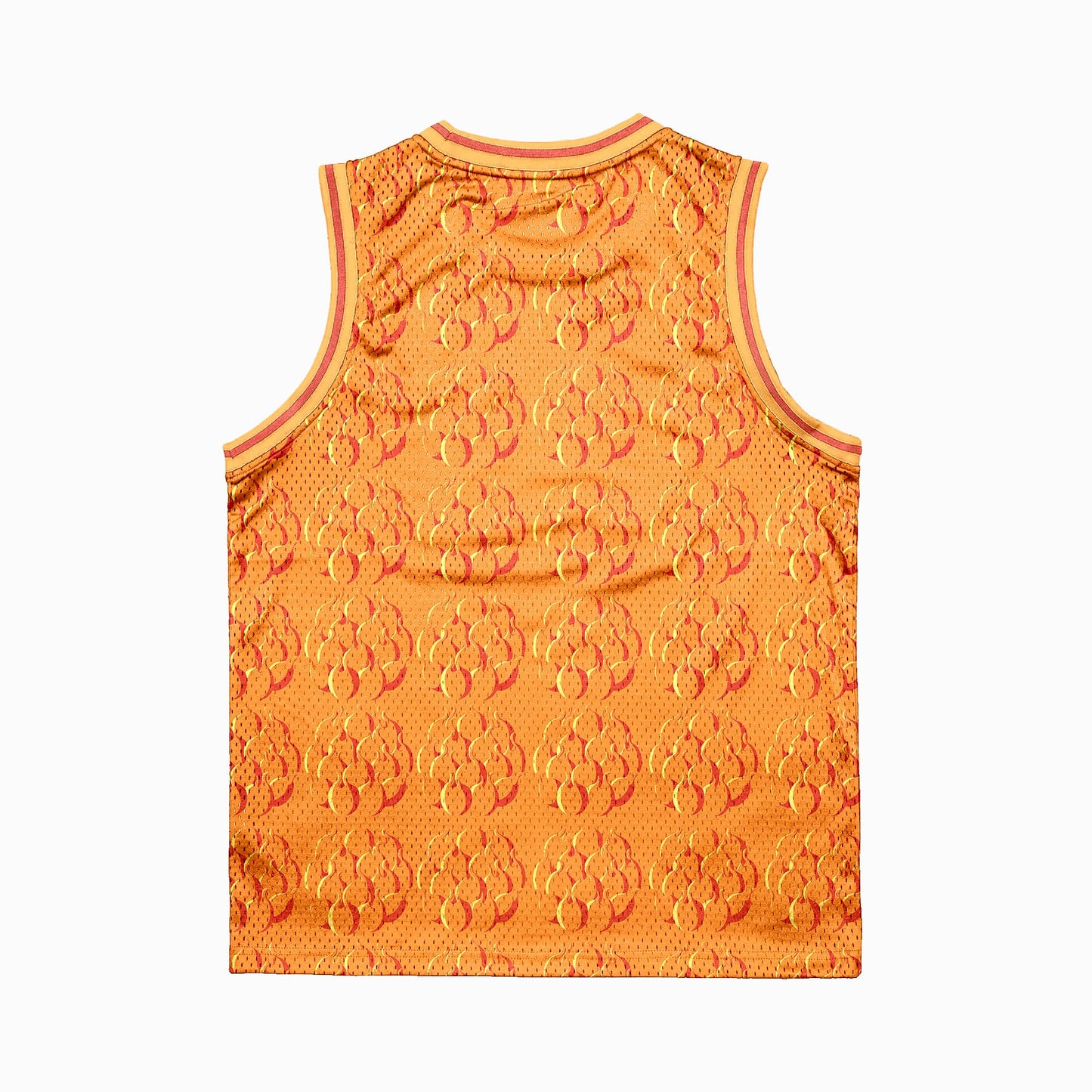 Mera Mera Devil Fruit Pattern Basketball Jersey
