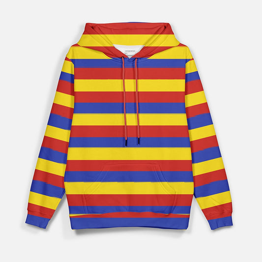 Izuku Color Patterns Boku na Hero Pullover Hoodie