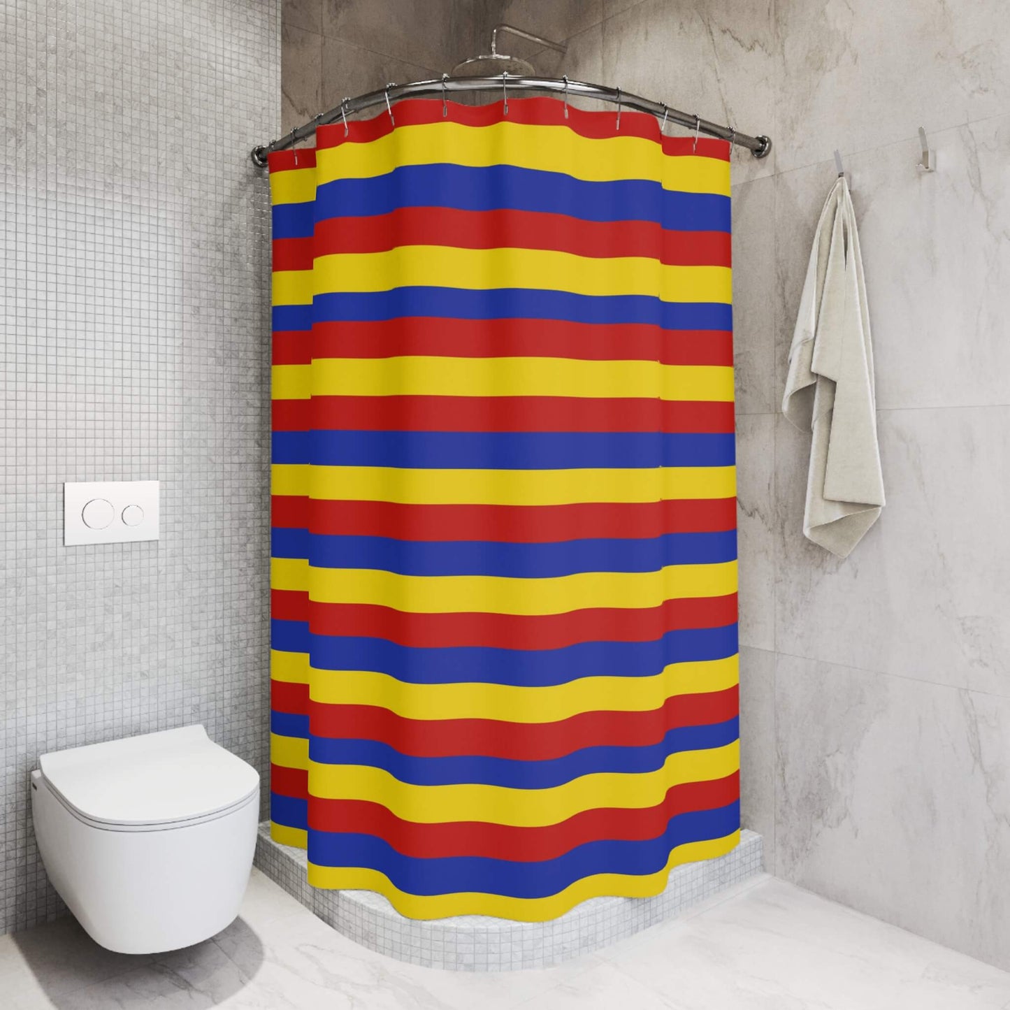 My Hero Academia Midoriya Izuku Scarf Pattern Shower Curtains