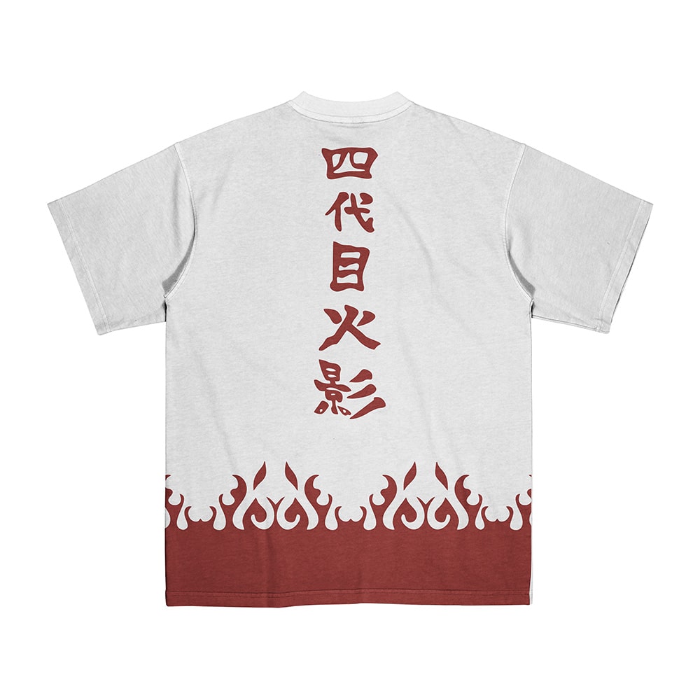Naruto 4th Hokage Pattern T-Shirt
