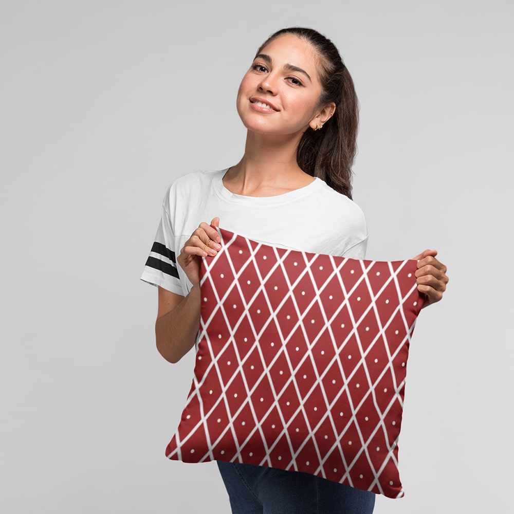 Mista JJBA Classic Pattern JoJo Throw Pillow