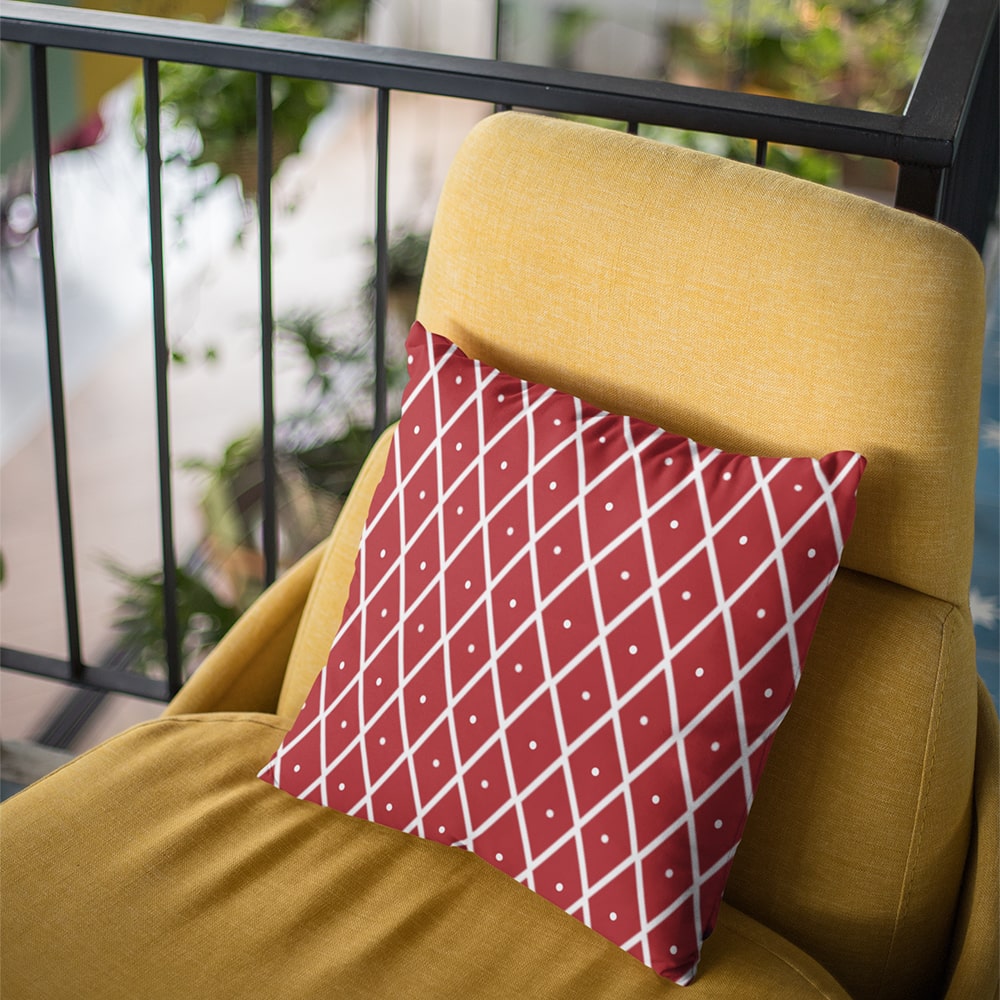 Mista JJBA Classic Pattern JoJo Throw Pillow