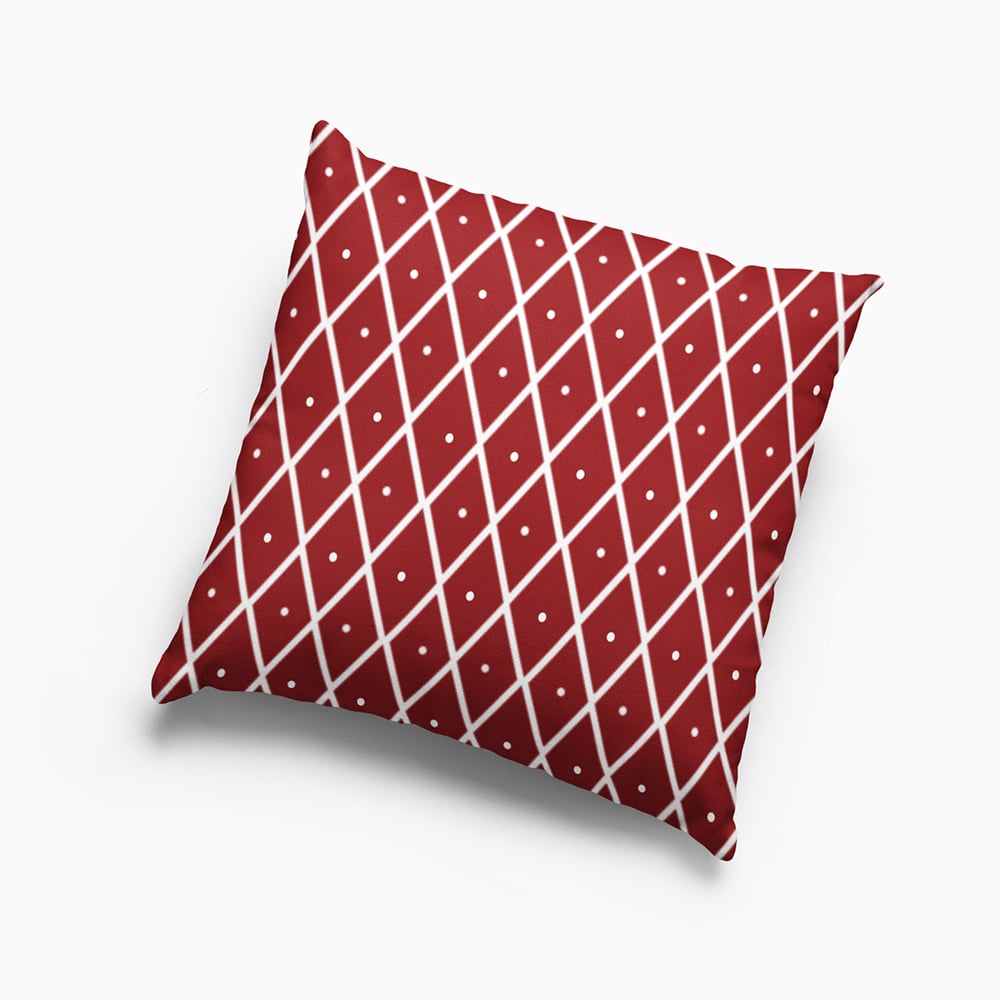 Mista JJBA Classic Pattern JoJo Throw Pillow