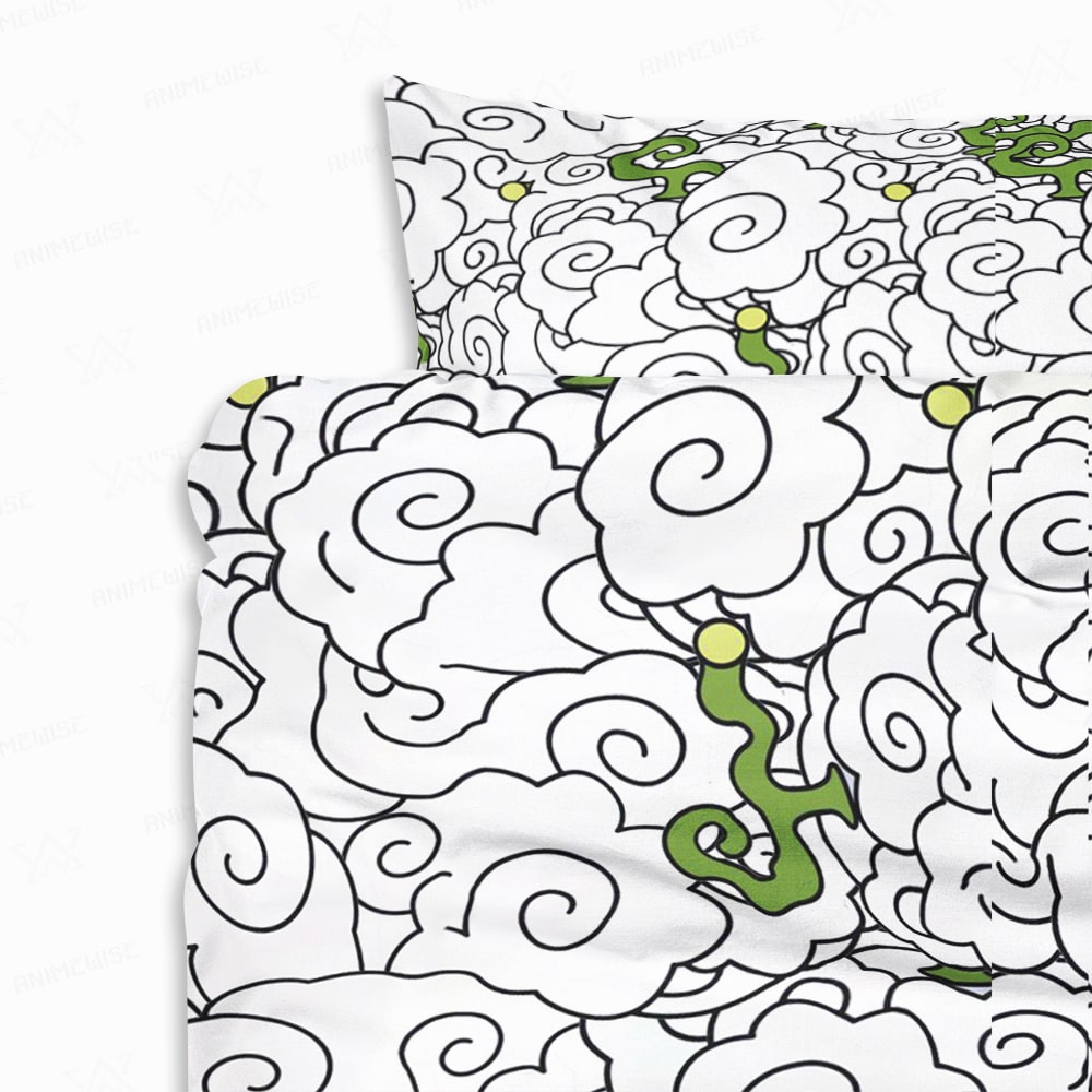 One Piece Moku Moku no Mi Smoker Devil Fruit Comforter Set Bedding
