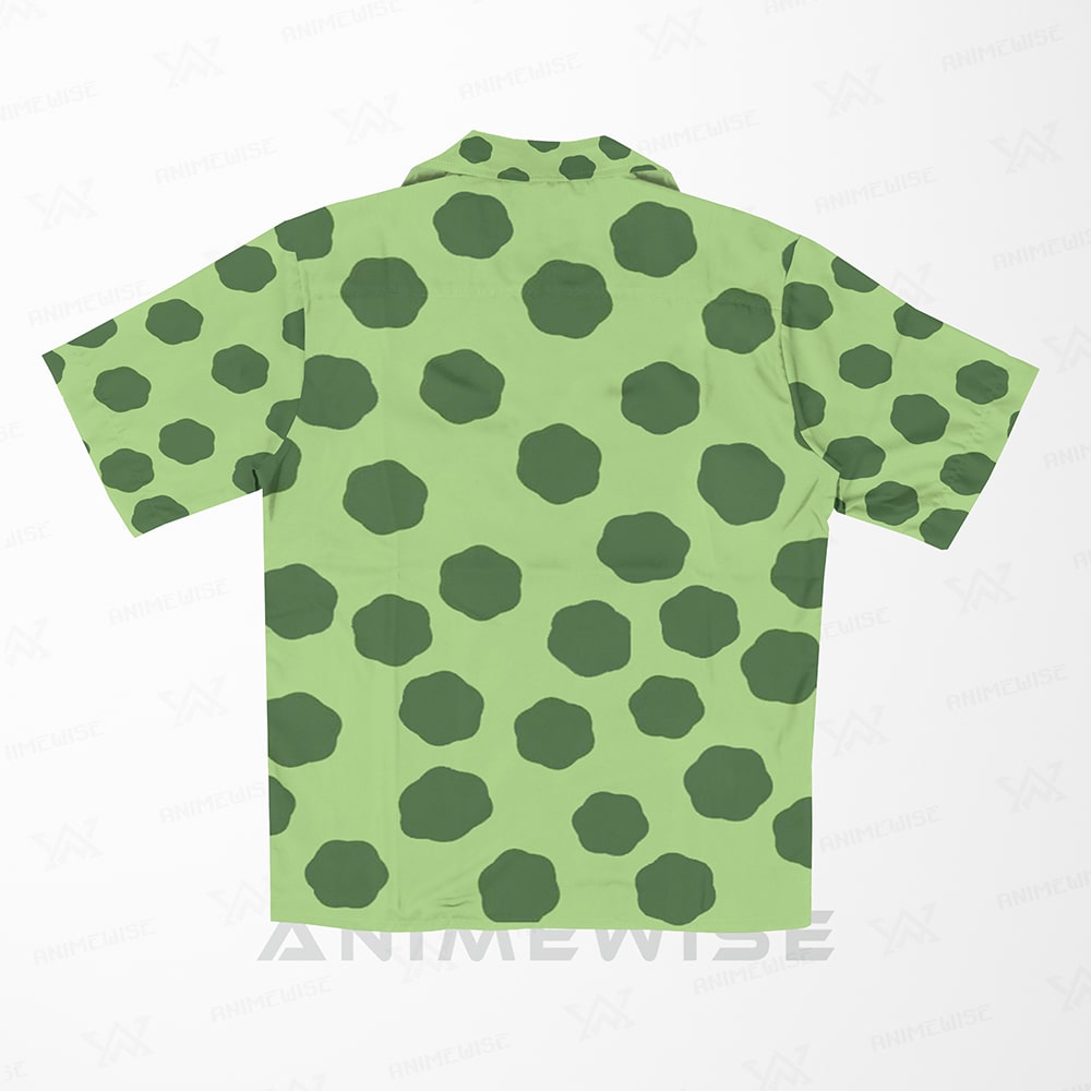 Nami Stampede Pattern One Piece Hawaiian Shirt