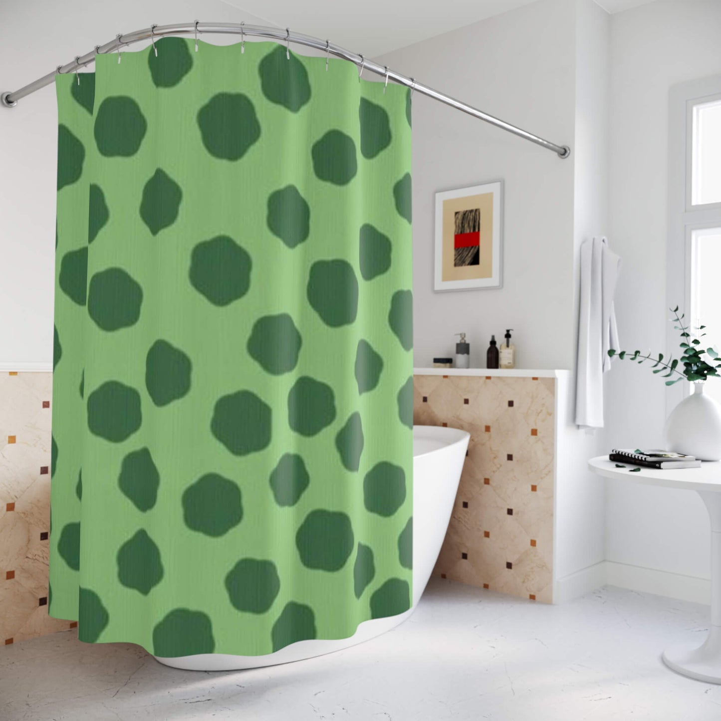 Nami Wano Fish Island One Piece Shower Curtains