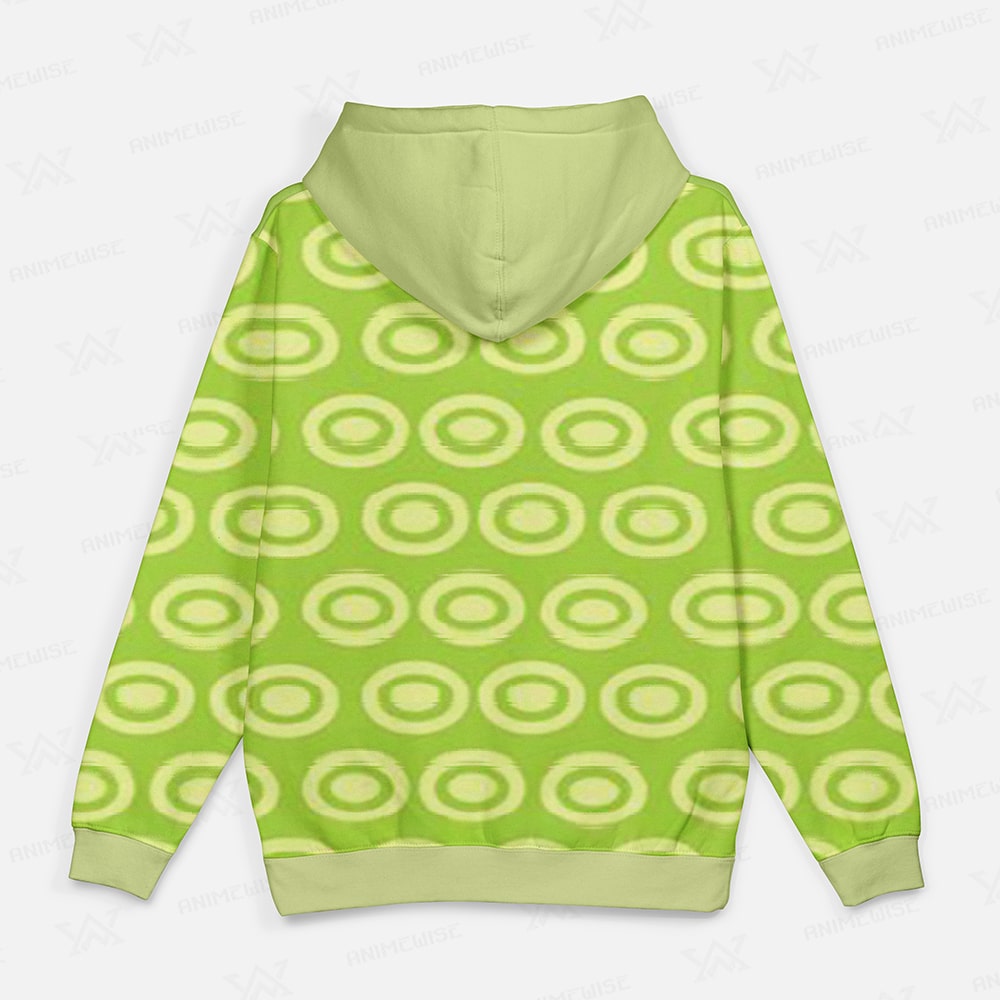 Nami Stampede Pattern One Piece Pullover Hoodie