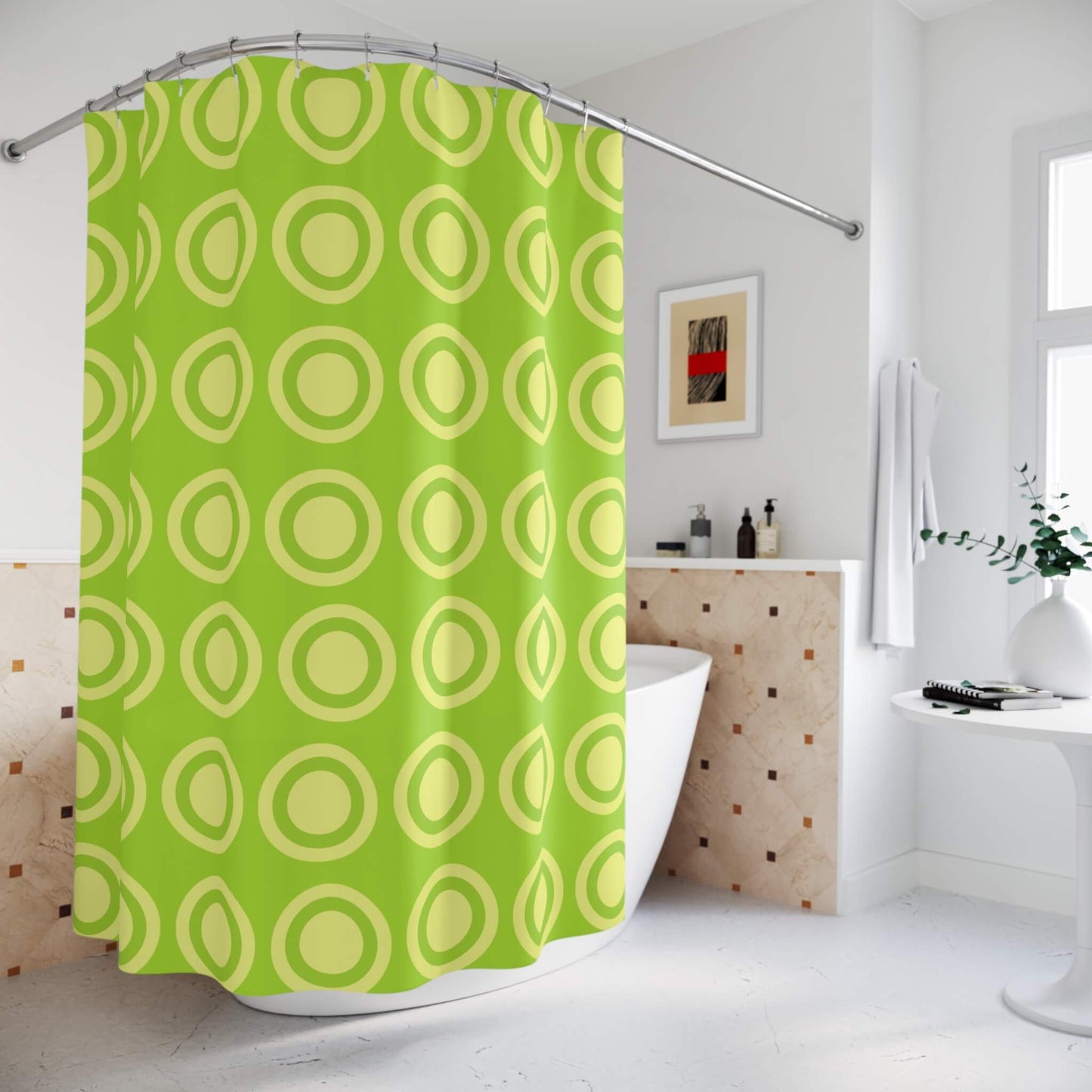 Nami Stempede One Piece Shower Curtains