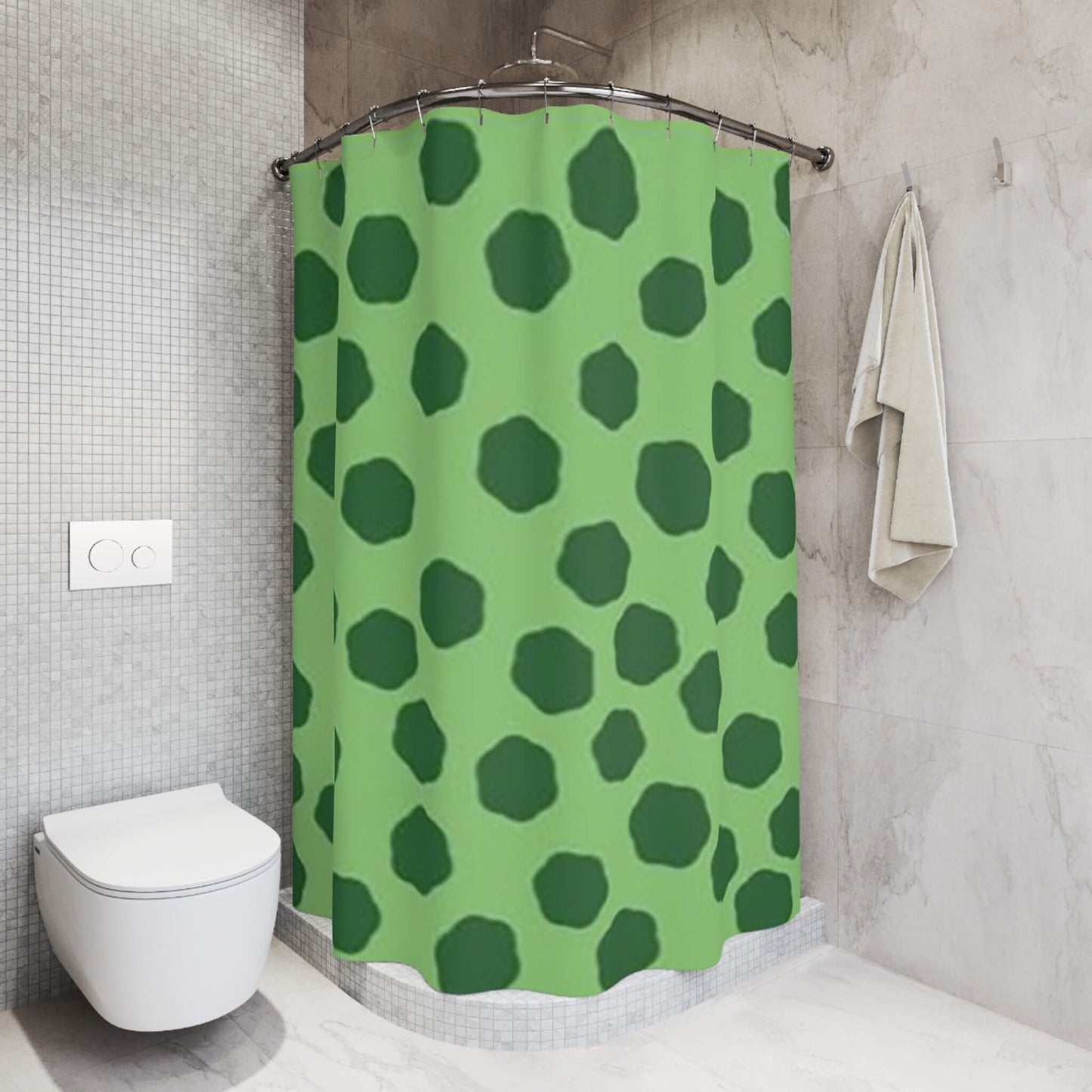 One Piece Nami Wano Fish Island Pattern Shower Curtains
