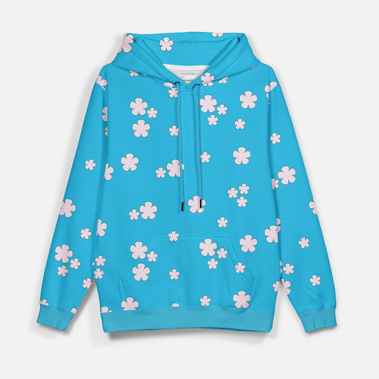 Nami Wano Kuni Pattern One Piece Pullover Hoodie