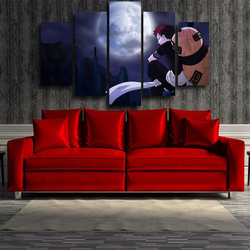 Naruto Gaara of the Sand 3D Printed Naruto Canvas-Naruto-Canvas,MultiColor,Naruto,Sand Gaara