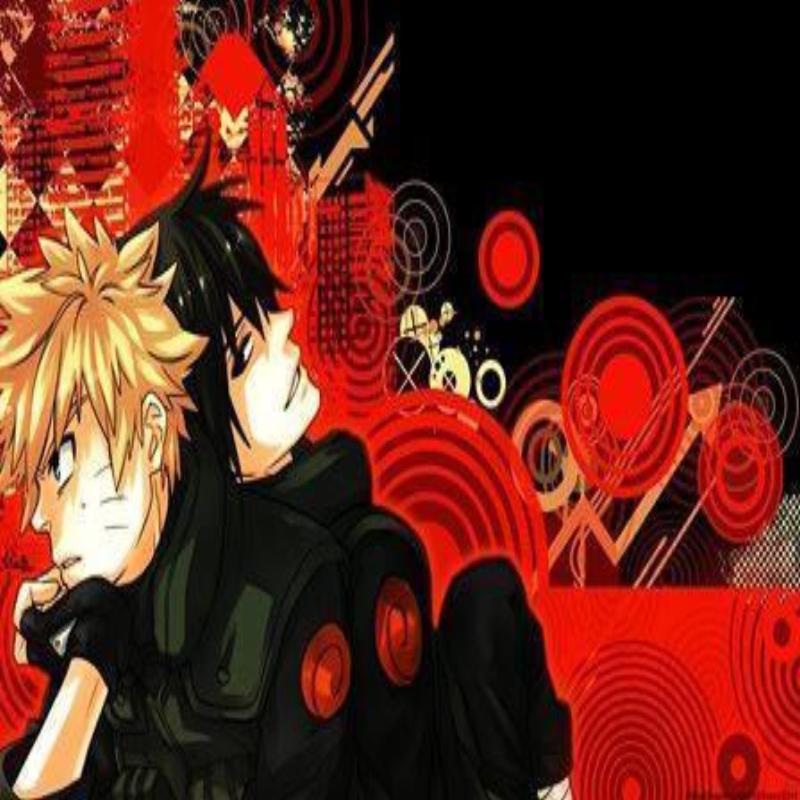 Naruto Sasuke For Home Decoration 3D Printed Naruto Canvas-Naruto-Black,Canvas,MultiColor,Naruto,Red