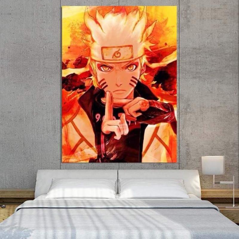 Naruto Uzumaki Sage of Six Path Naruto Canvas-Naruto-Canvas,Naruto,Orange