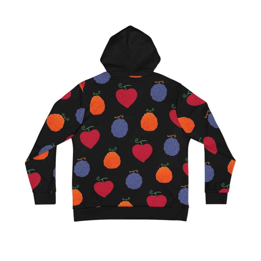 One Piece Devil Fruits Brushed Pullover Hoodie
