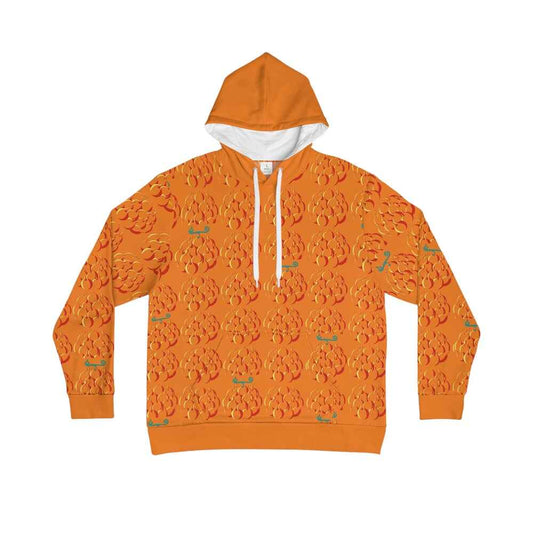 One Piece Mera Mera no Mi Devil Fruit Pattern Hoodie