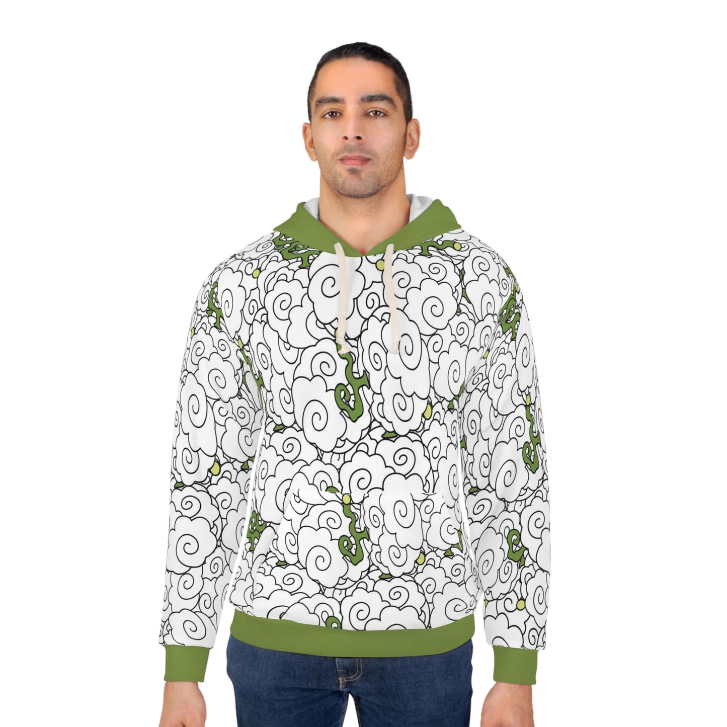 One Piece Moku Moku no Mi Captain Smoker Devil Fruit Hoodie