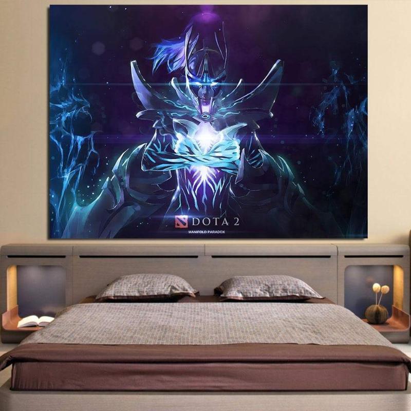 Phantom Assassin Dark Blue Superb Style Phantom Assassin Canvas