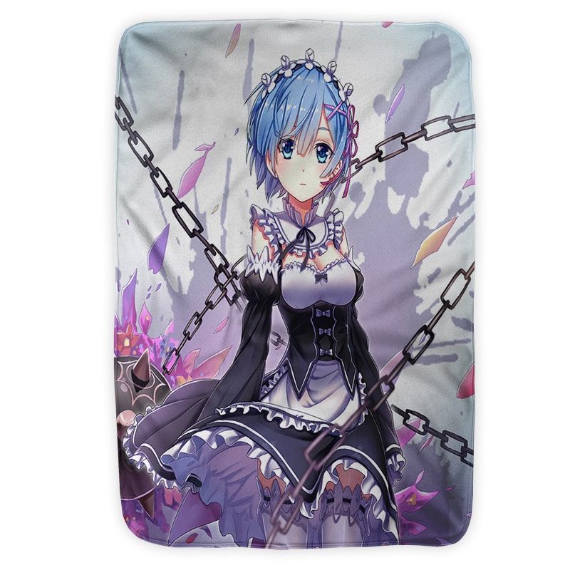 Rem Chains of Fate Re Zero Blanket