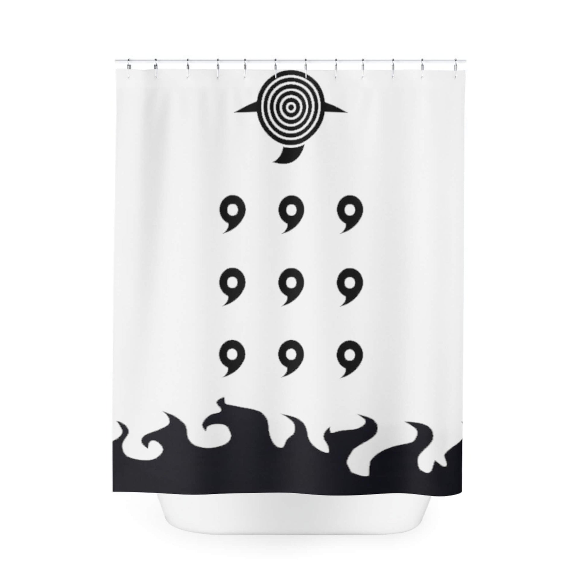 Naruto Sage of Six Path Devine Pattern Shower Curtains