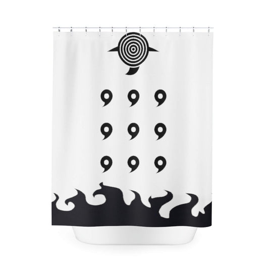 Naruto Sage of Six Path Devine Pattern Shower Curtains