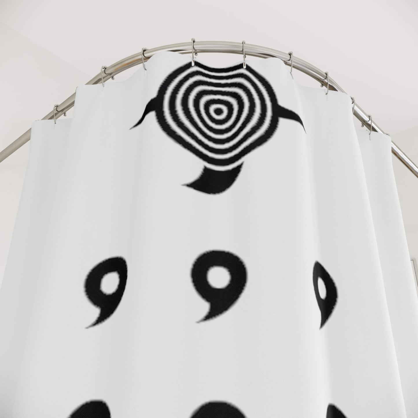 Naruto Sage of Six Path Devine Pattern Shower Curtains