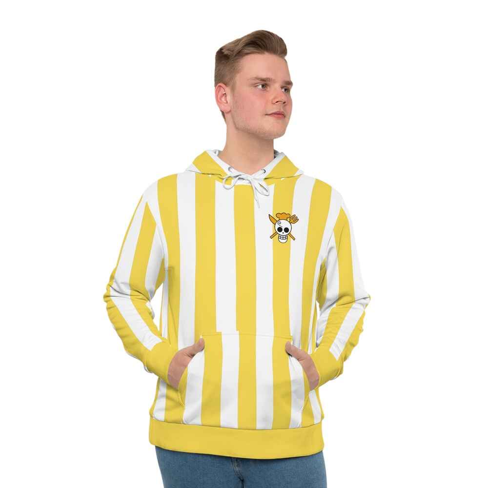 Vinsmoke Sanji Classic One Piece Pattern Pullover Hoodie