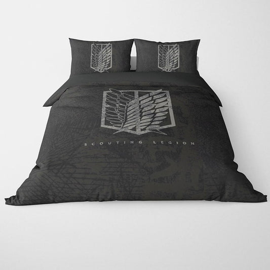 Buy Attack on Titan Scouting Legion Emblem Duvet Cover