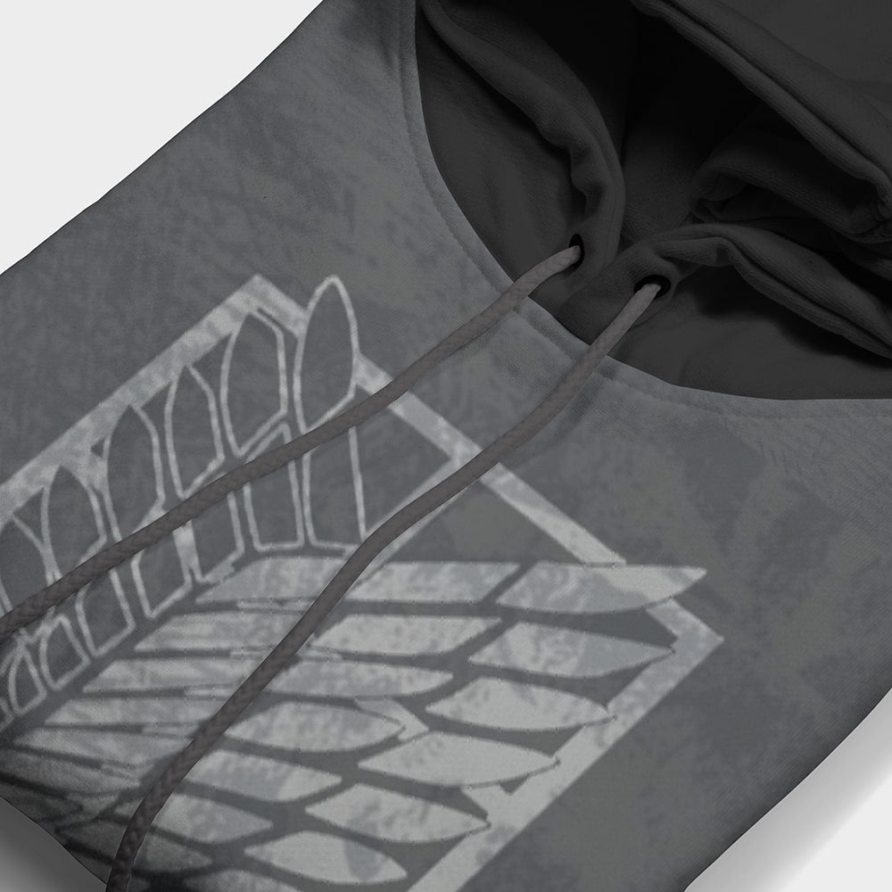 Attack on Titan Scouting Legion Emblem Hoodie