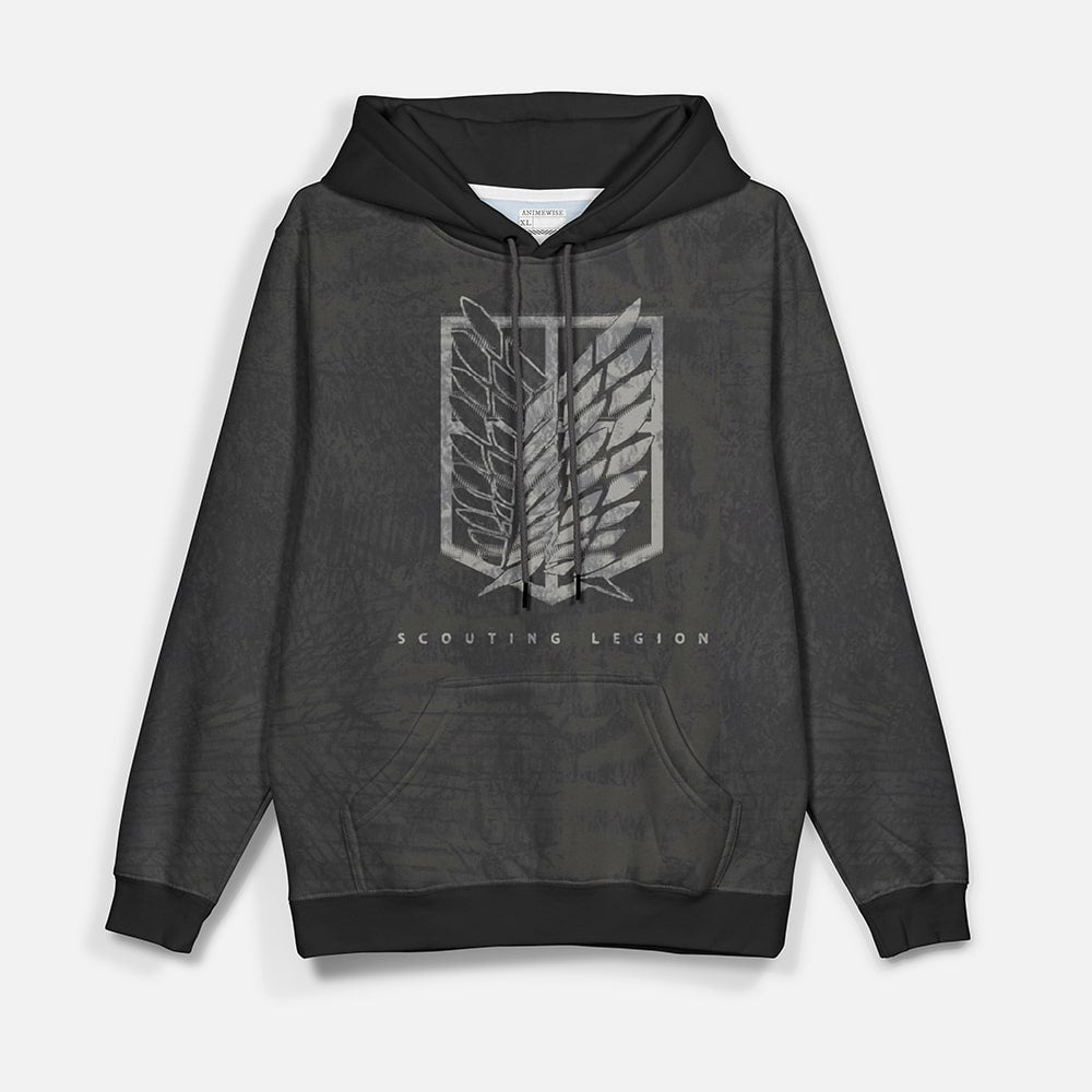 Attack on Titan Scouting Legion Emblem Hoodie