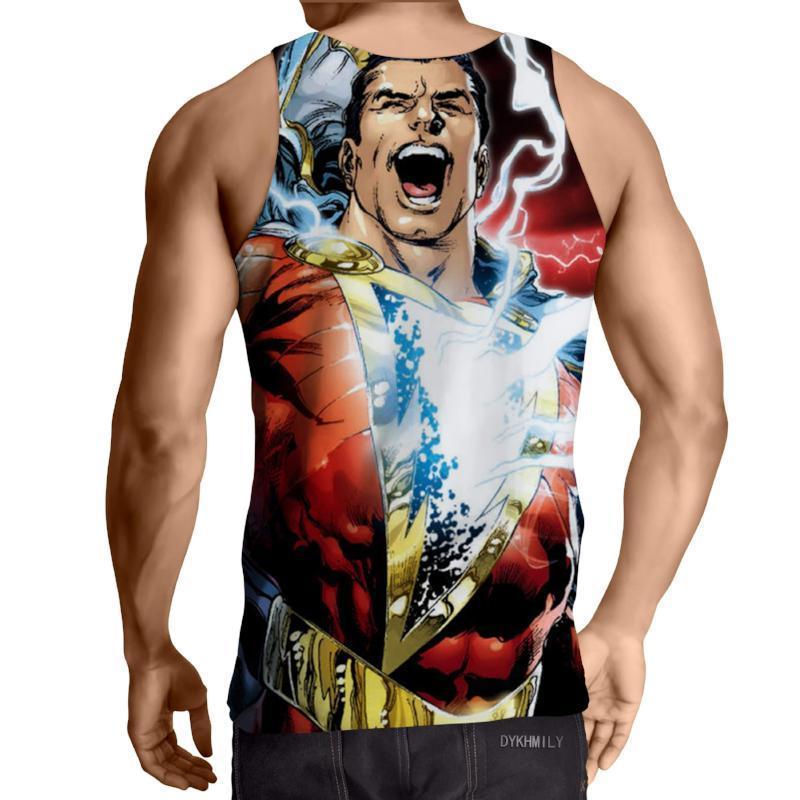 Shazam Power 3D Printed Shazam Tank Top