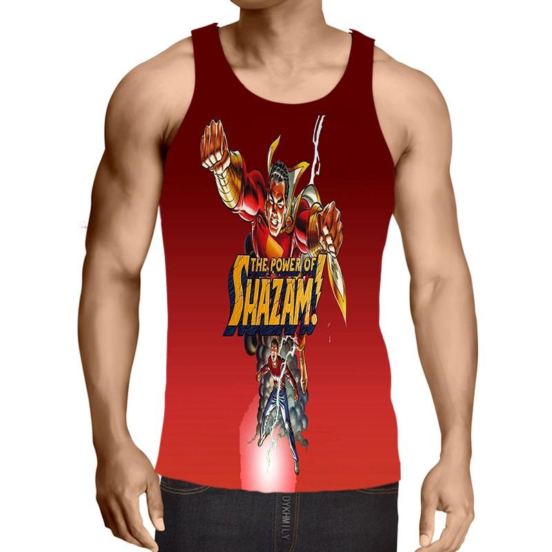 Shazam The Power Duo Cool Swag Tank Top