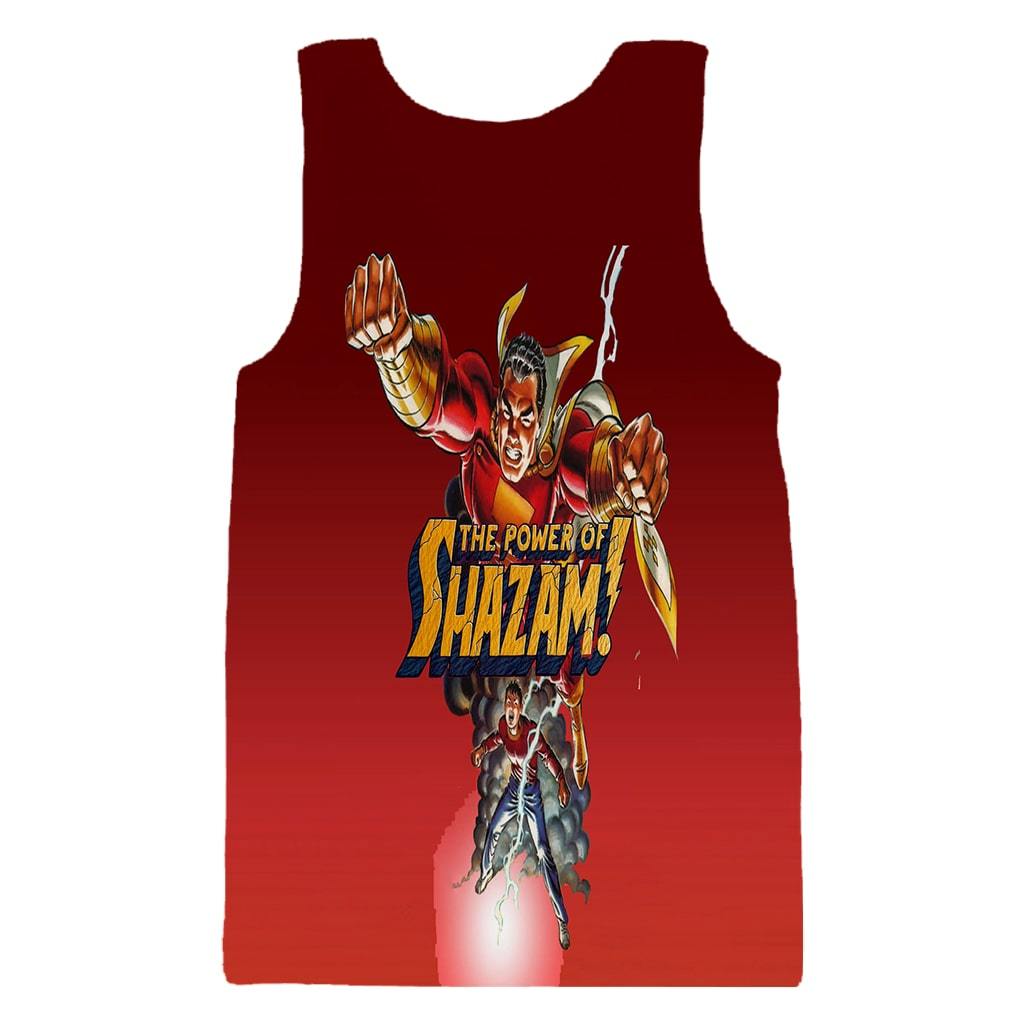 Shazam The Power Duo Cool Swag Tank Top