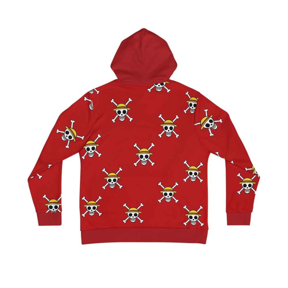 One Piece Ludffy Classic Emblem Pullover Hoodie