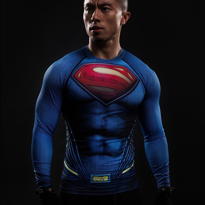 Superman Blue 3D Printed Superman Long Sleeve Shirt - Anime Wise