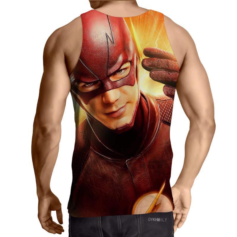 The Flash 3D Printed Tank Top - Anime Wise