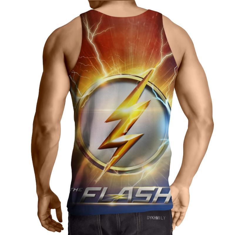 The Flash Sign 3D Printed Tank Top - Anime Wise