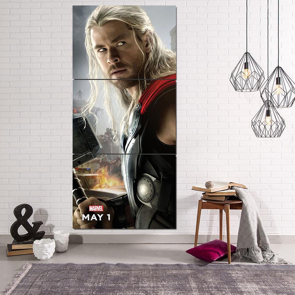 Thor Cool 3D Printed Thor Canvas